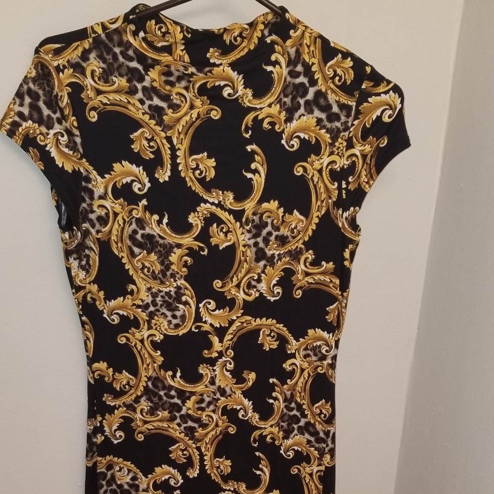 Black & Gold Dress